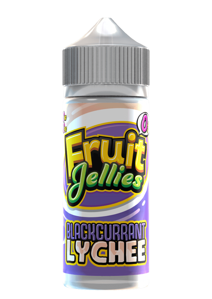 Product Image of Blackcurrant Lychee Shortfill E-liquid by Fruit Jellies 100ml