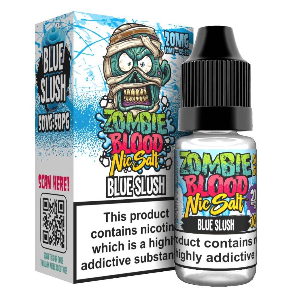 Product Image of Blue Slush Nic salts E-liquid by Zombie Blood 10ml