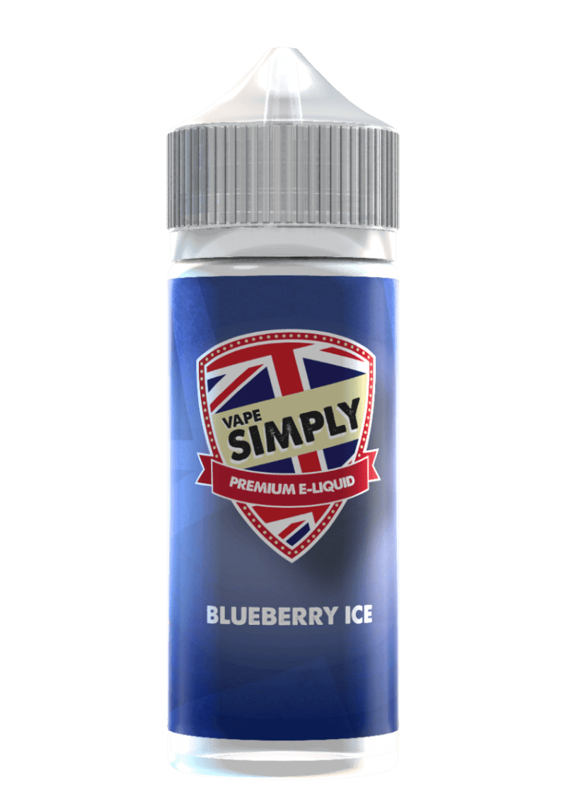 Product Image of Blueberry Ice Shortfill E-liquid by Vape Simply 100ml