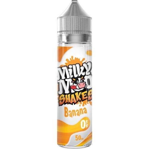 Product Image of Banana Shortfill E-liquid by Milky Moo Shakes 60ml