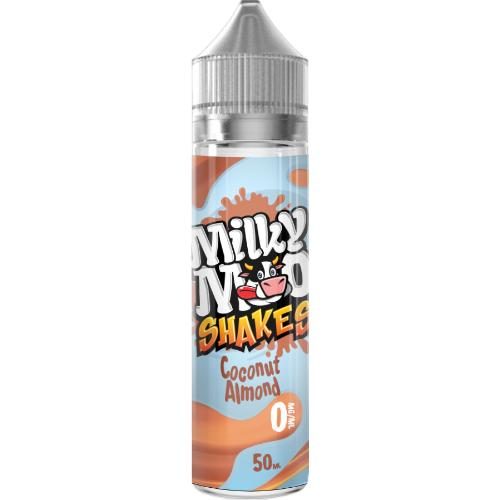 Product Image of Coconut Almond Shortfill E-liquid by Milky Moo Shakes 60ml