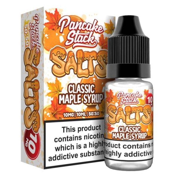 Product Image of Classic Maple Syrup Nic Salt E-liquid by Pancake Stack 10ml