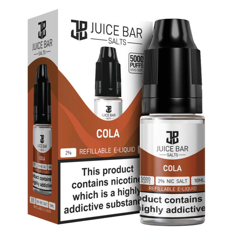 Product Image of Cola Nic Salts E-liquid by Juice Bar 10ml