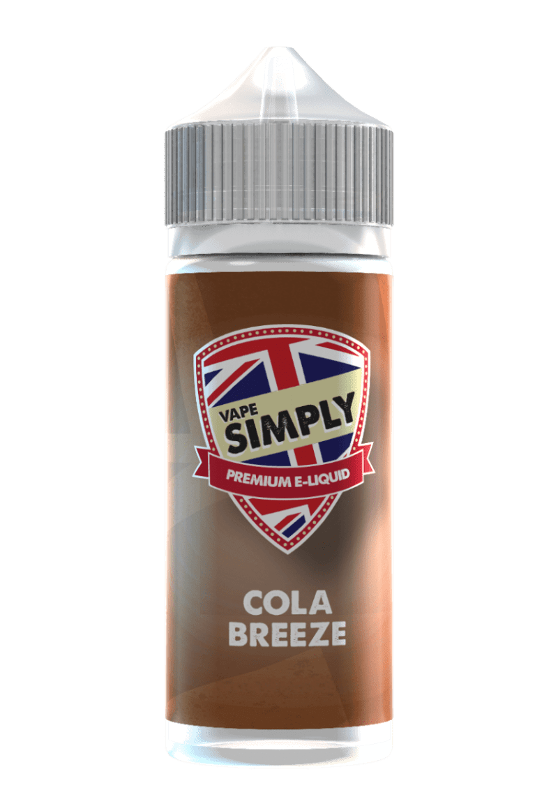 Product Image of Cola Breeze Shortfill E-liquid by Vape Simply 100ml