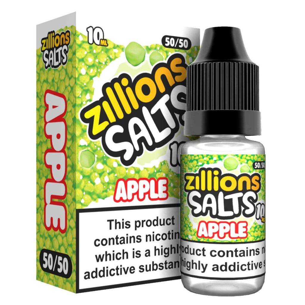 Product Image of Apple Nic Salts E-liquid by Zillions 10ml