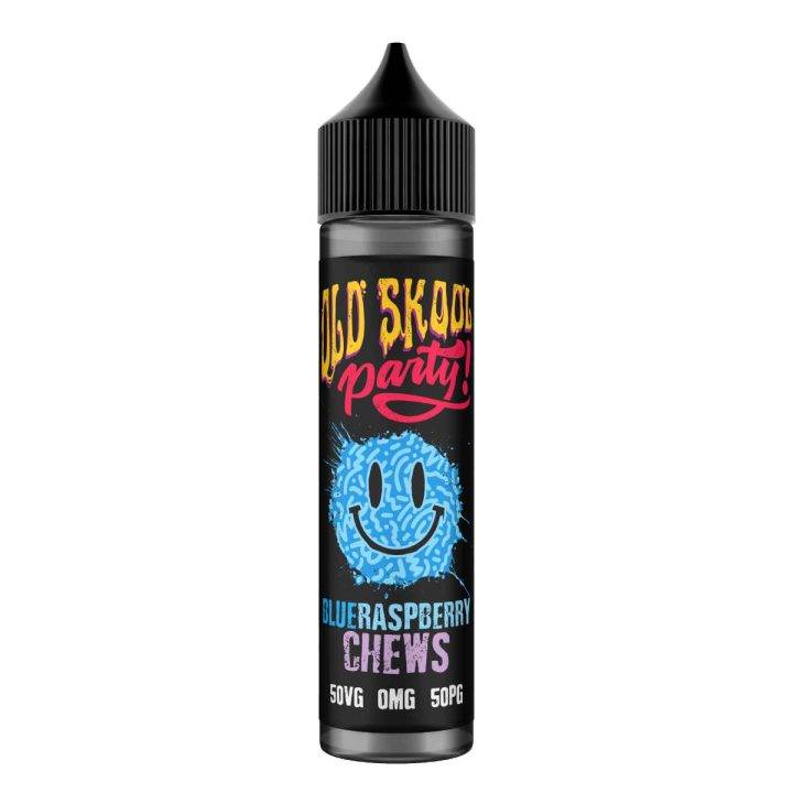 Product Image of Blue Raspberry Chews Shortfill E-liquid by Old Skool Party 60ml