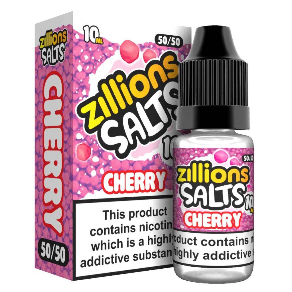 Product Image of Cherry  Nic Salts E-liquid by Zillions 10ml