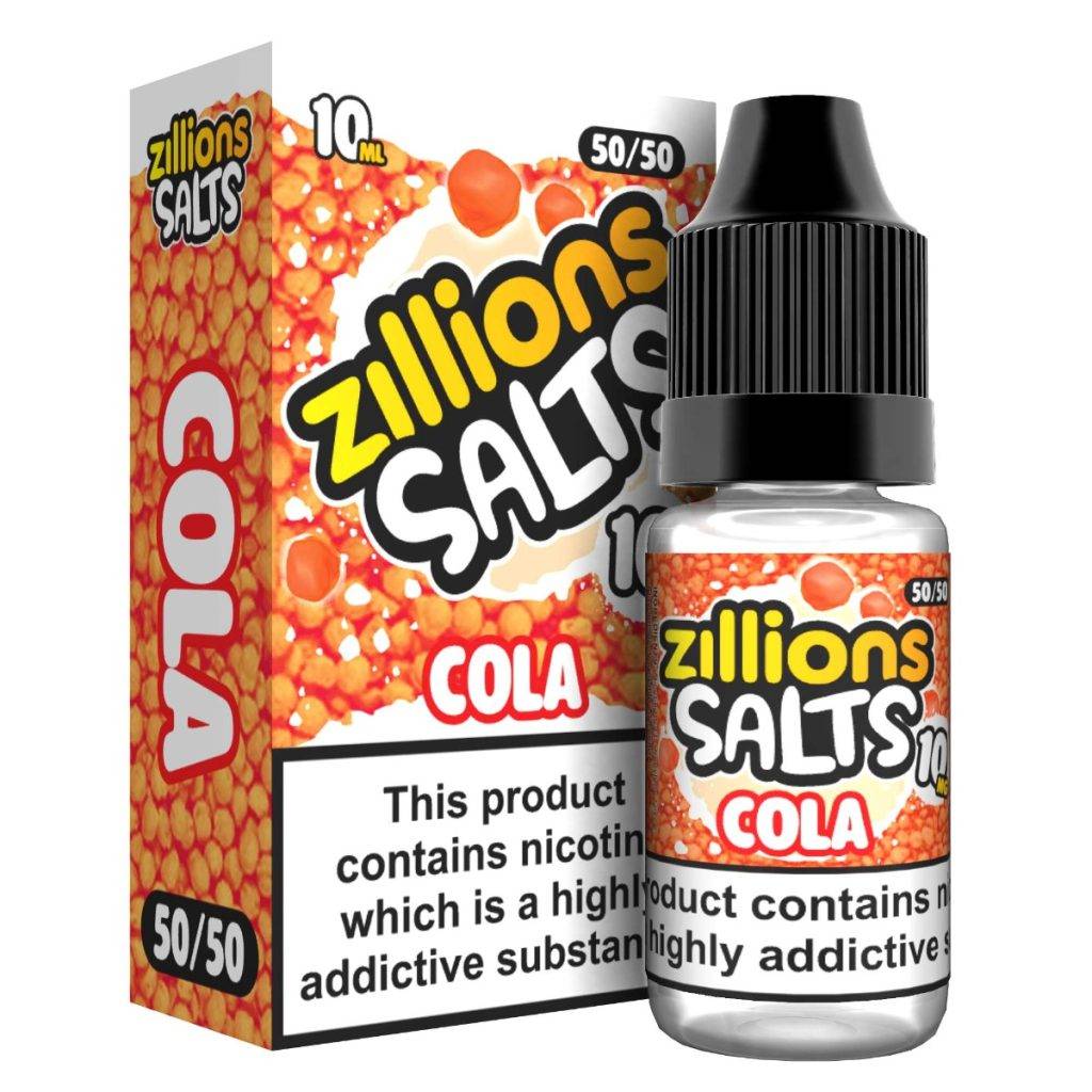 Product Image of Cola Nic Salts E-liquid by Zillions 10ml