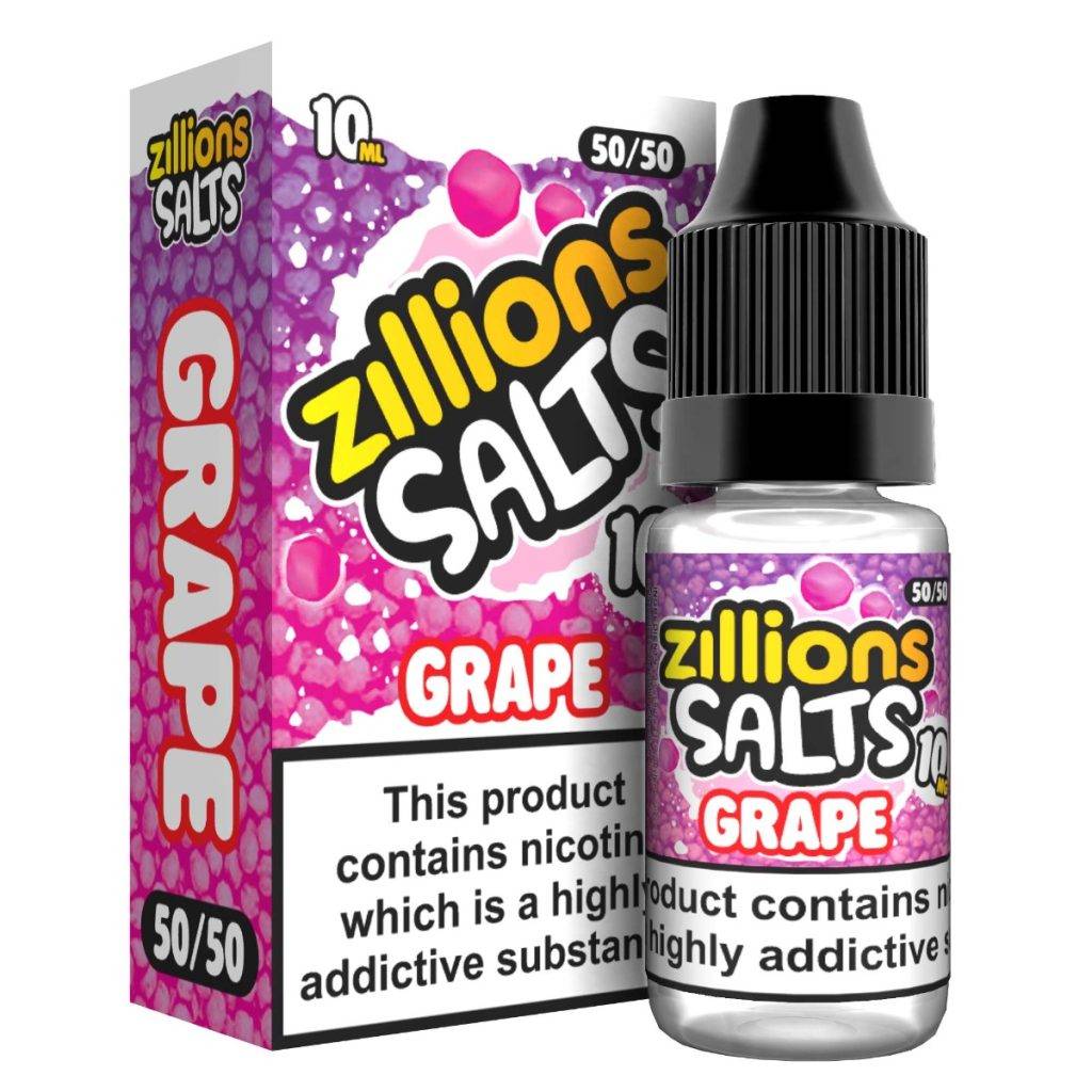 Product Image of Grape  Nic Salts E-liquid by Zillions 10ml