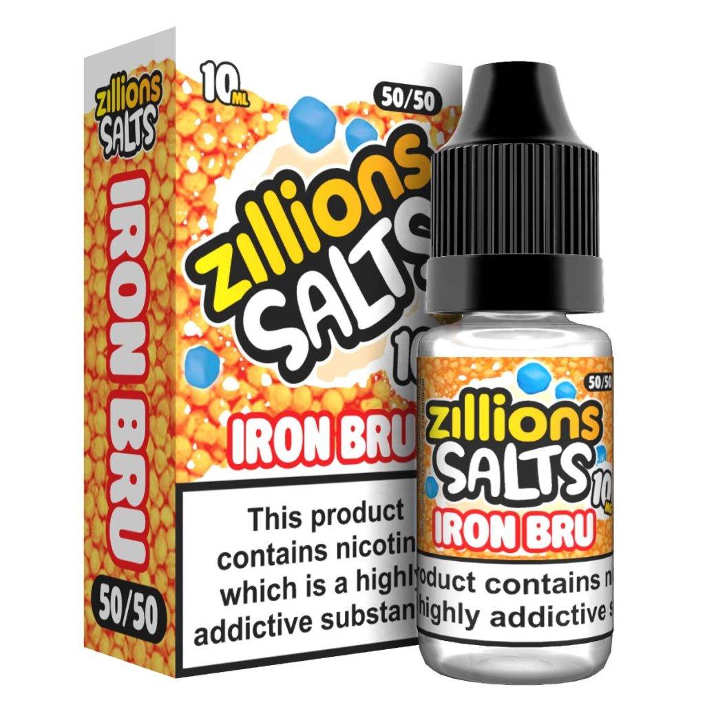 Product Image of Iron Bru Nic Salts E-liquid by Zillions 10ml