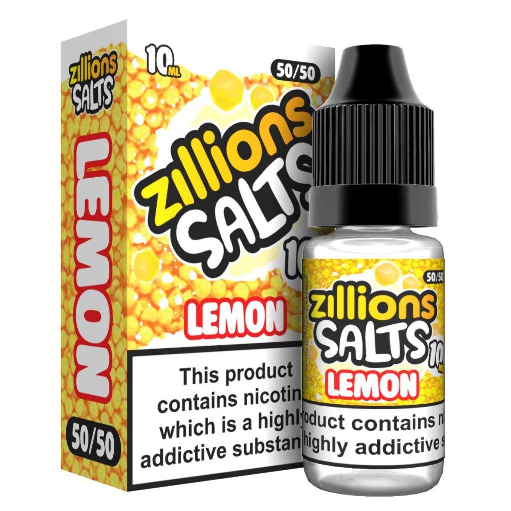 Product Image of Lemon Nic Salts E-liquid by Zillions 10ml