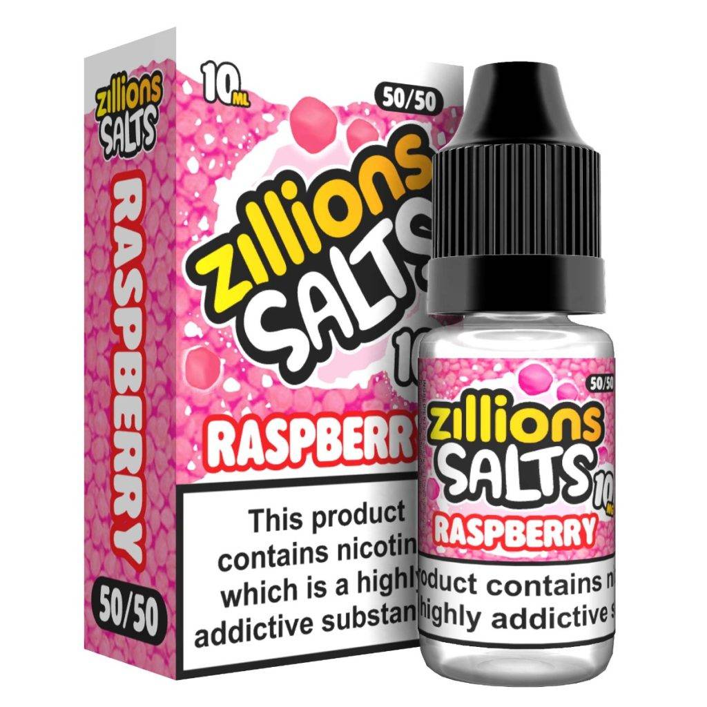 Product Image of Raspberry Nic Salts E-liquid by Zillions 10ml