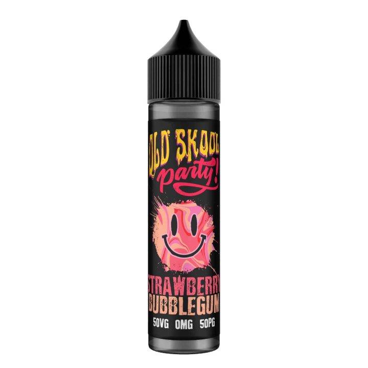 Product Image of Strawberry Bubblegum Shortfill E-liquid by Old Skool Party 60ml