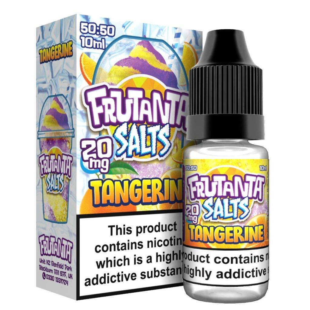 Product Image of Tangerine Ice Nic Salts E-liquid by Frutanta 10ml