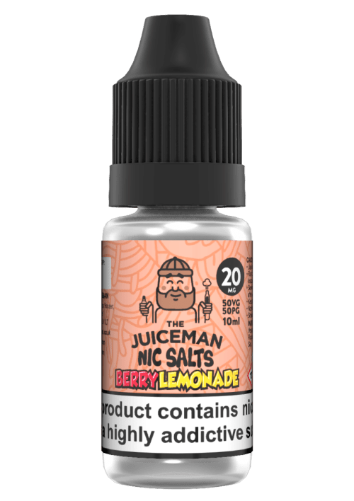 Product Image of Berry Lemonade Nic Salts E-liquid by  The Juiceman 10ml