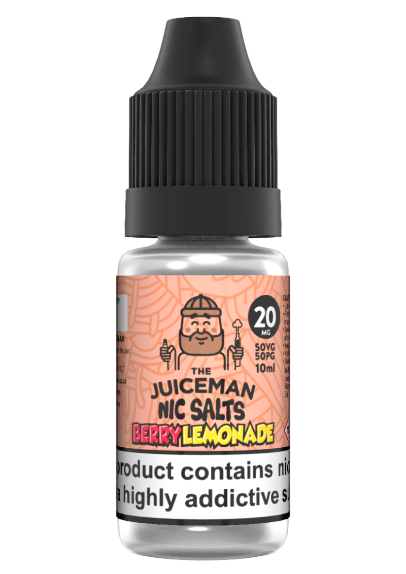 Product Image of Berry Lemonade Nic Salts E-liquid by  The Juiceman 10ml