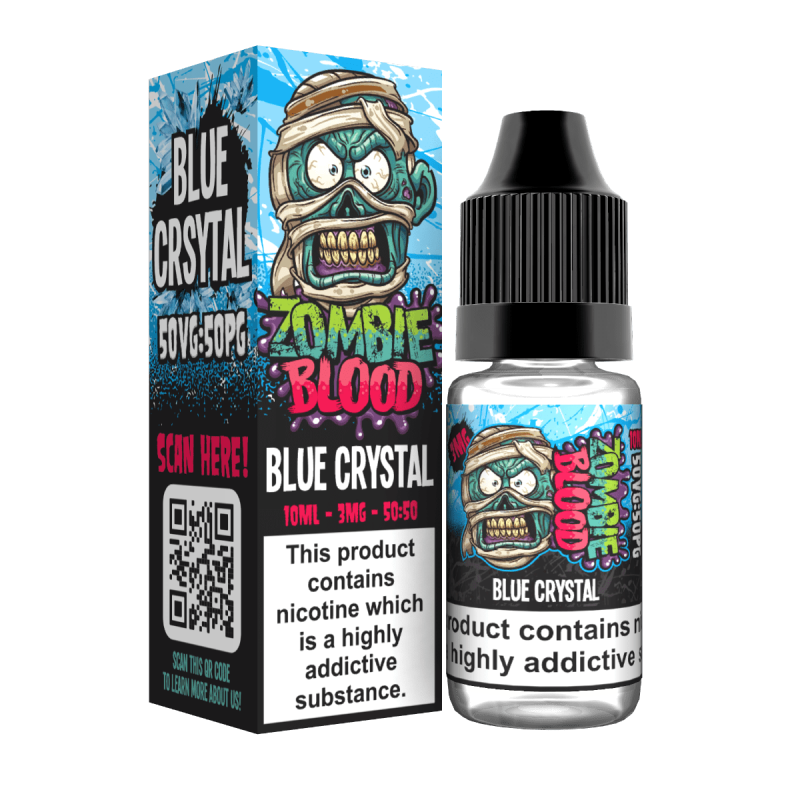 Product Image of Blue Crystal TPD E-liquid by Zombie Blood 10ml