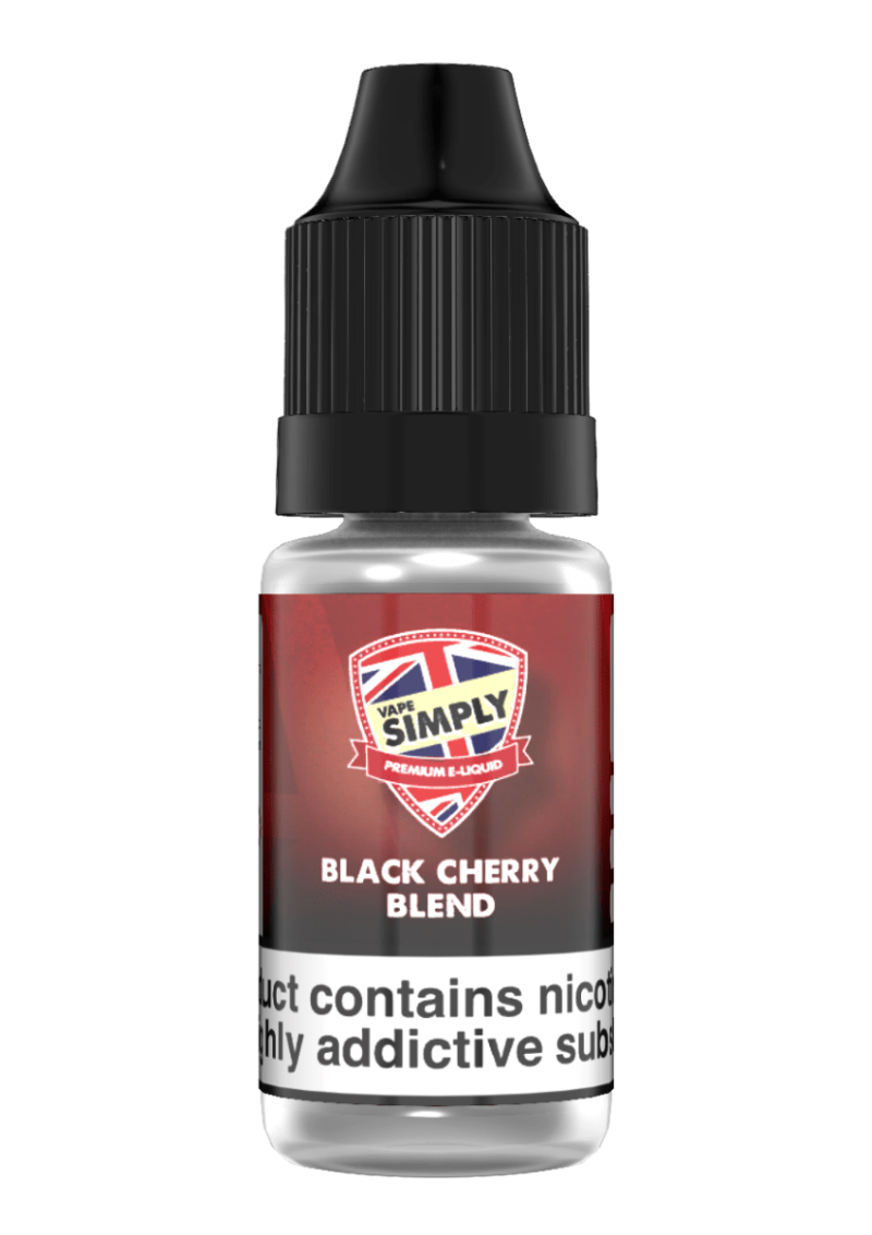 Product Image of Black Cherry Blend TPD e-liquid by Vape Simply 10ml