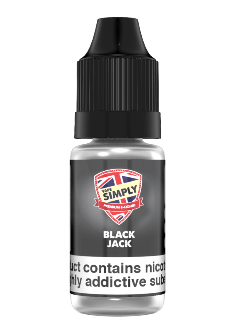 Product Image of Blackjack TPD e-liquid by Vape Simply 10ml