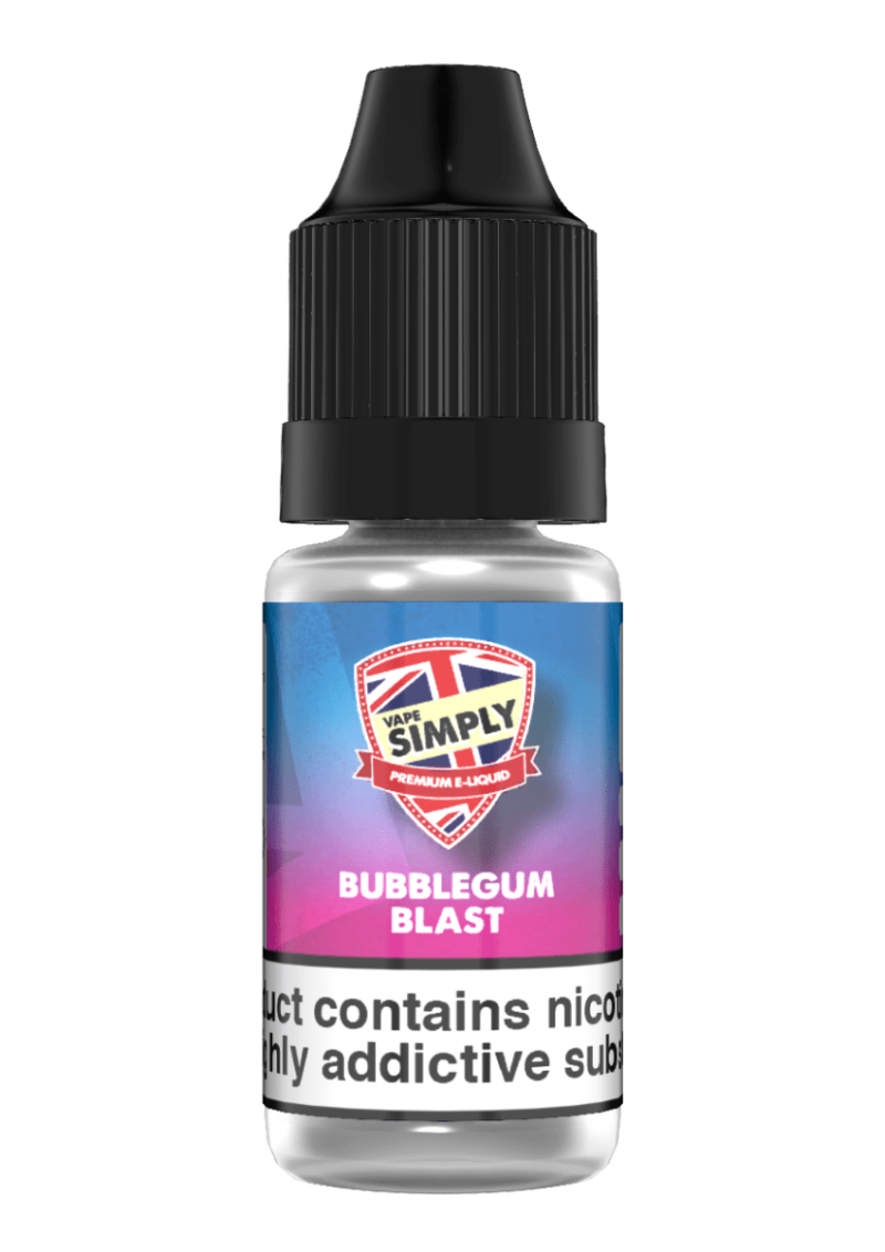 Product Image of Bubblegum Blast TPD e-liquid by Vape Simply 10ml