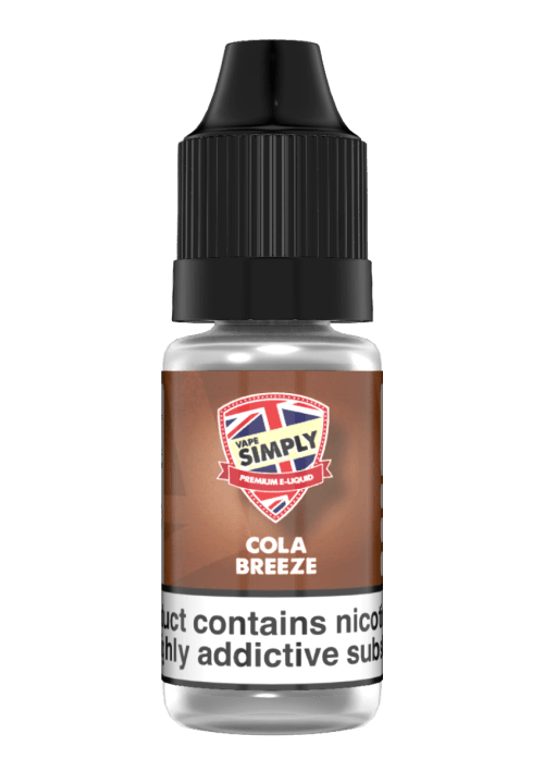 Product Image of Cola Breeze TPD e-liquid by Vape Simply 10ml