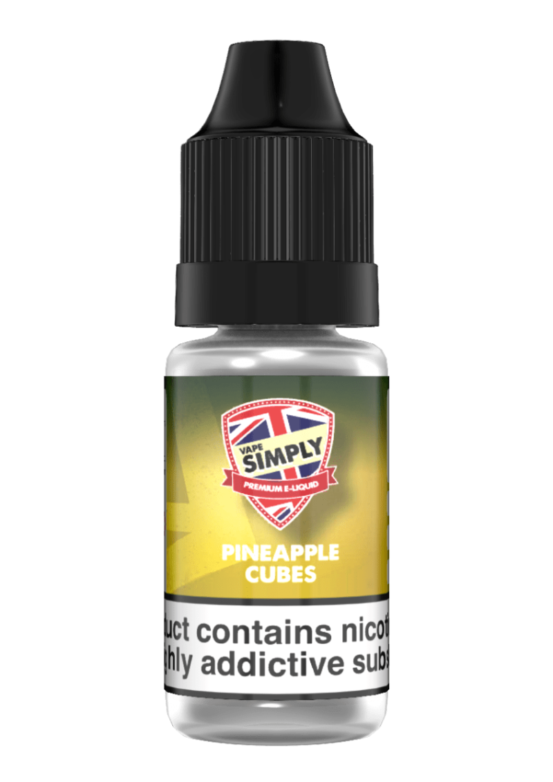 Product Image of Pineapple Cubes TPD e-liquid by Vape Simply 10ml