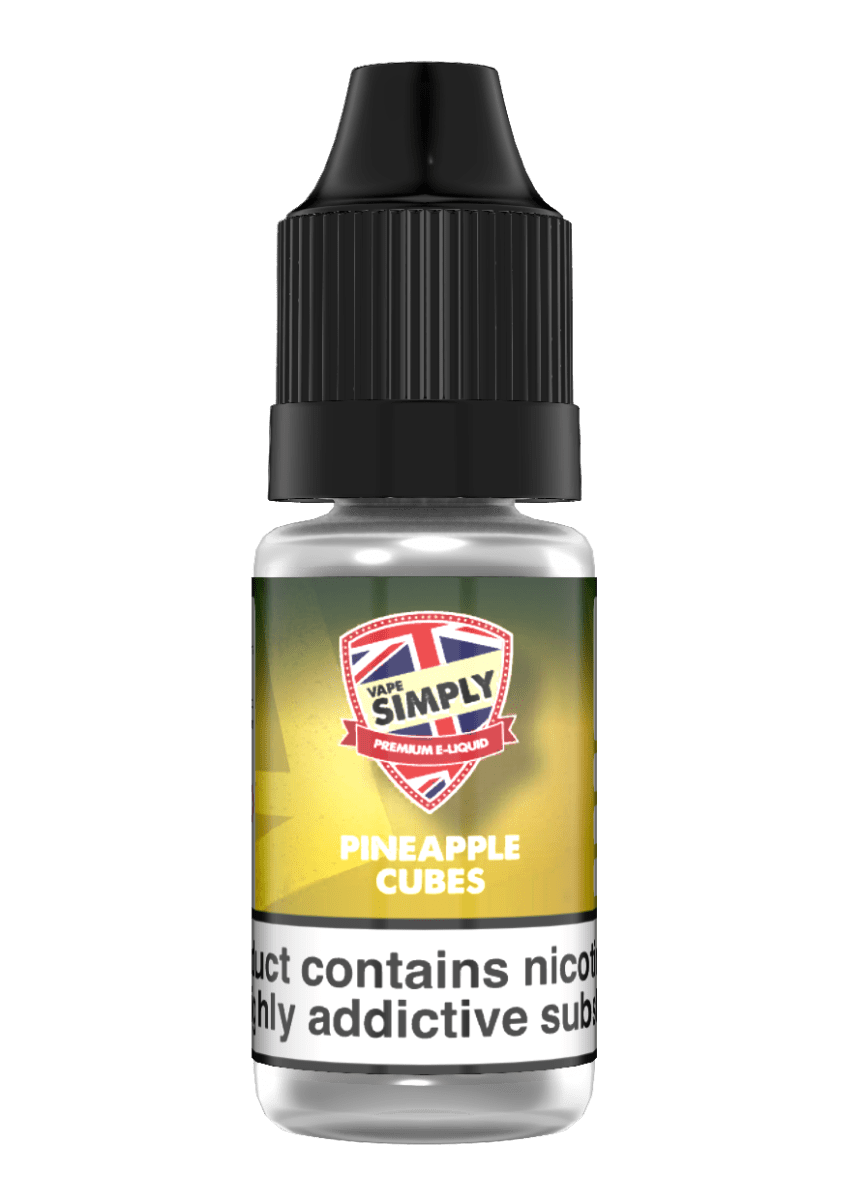 Product Image of Pineapple Cubes TPD e-liquid by Vape Simply 10ml