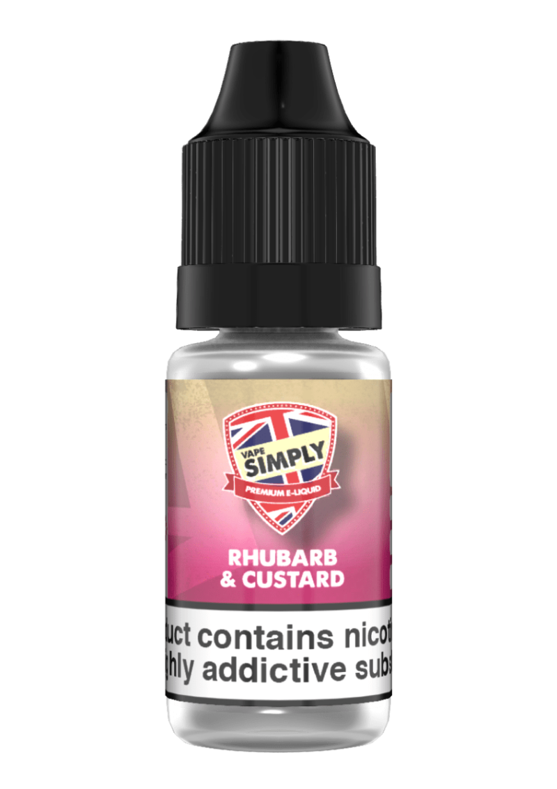 Product Image of Rhubarb & Custard TPD e-liquid by Vape Simply 10ml