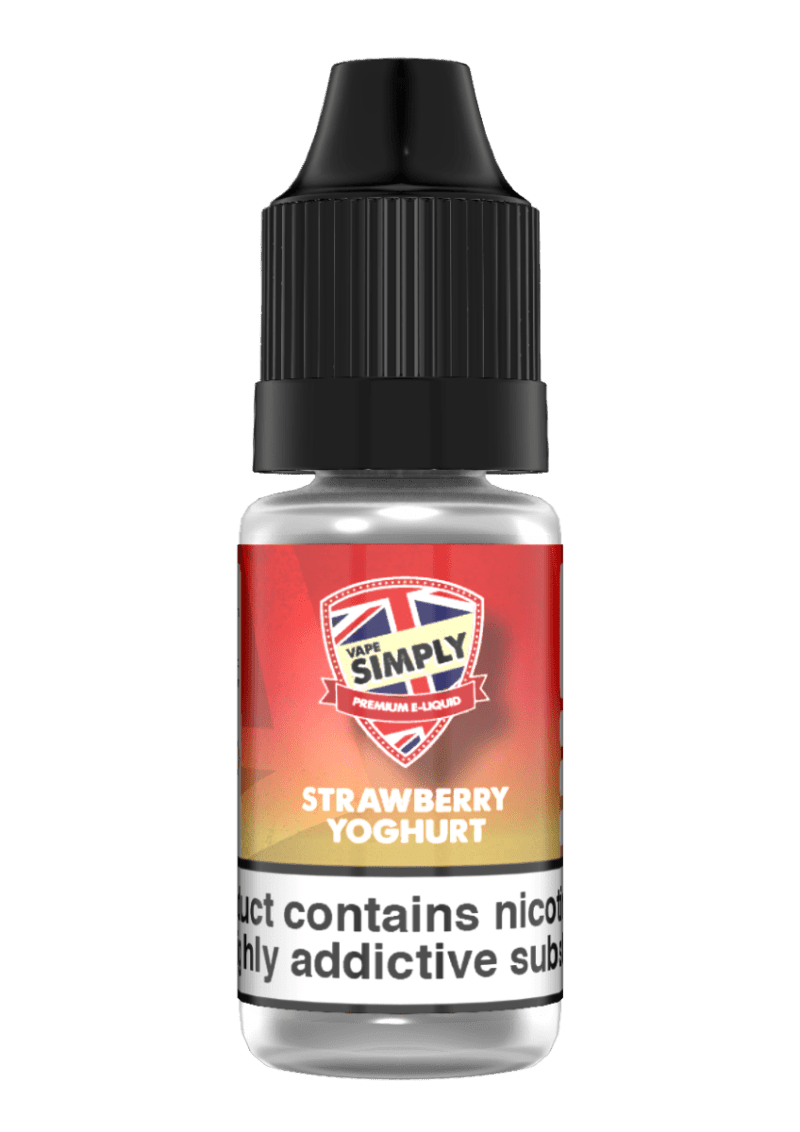 Product Image of Strawberry Yoghurt TPD e-liquid by Vape Simply 10ml