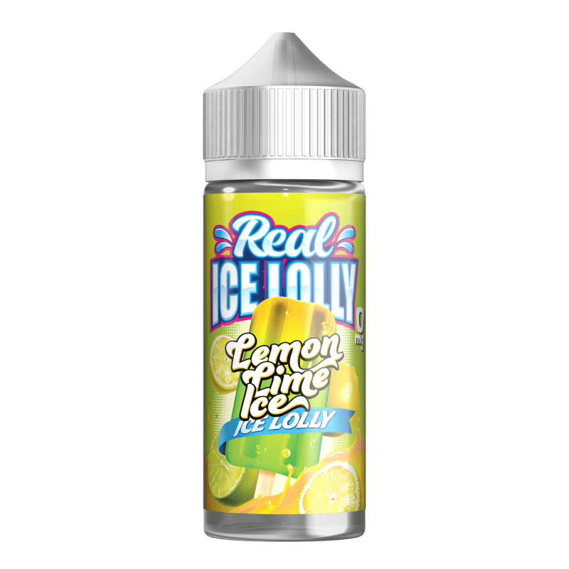 Product Image of Lemon Lime Ice Shortfill E-liquid by Real Ice Lollies 100ml