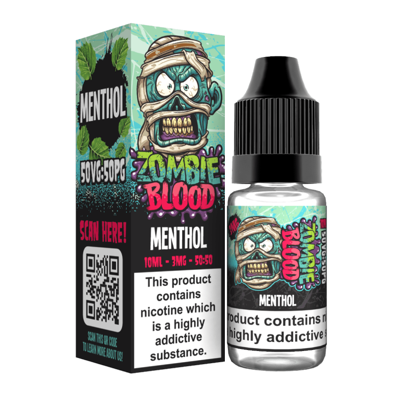 Product Image of Menthol TPD E-liquid by Zombie Blood 10ml