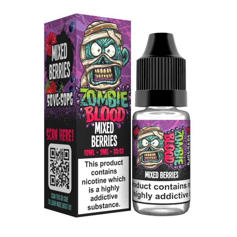 Product Image of Mixed Berries TPD E-liquid by Zombie Blood 10ml