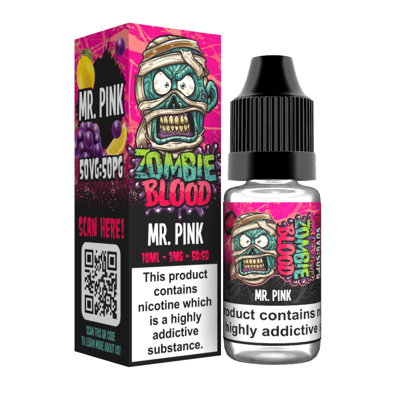 Product Image of Mr Pink TPD E-liquid by Zombie Blood 10ml