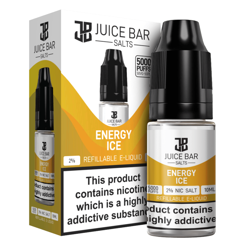 Product Image of Energy Ice Nic Salts E-liquid by Juice  Bar 10ml