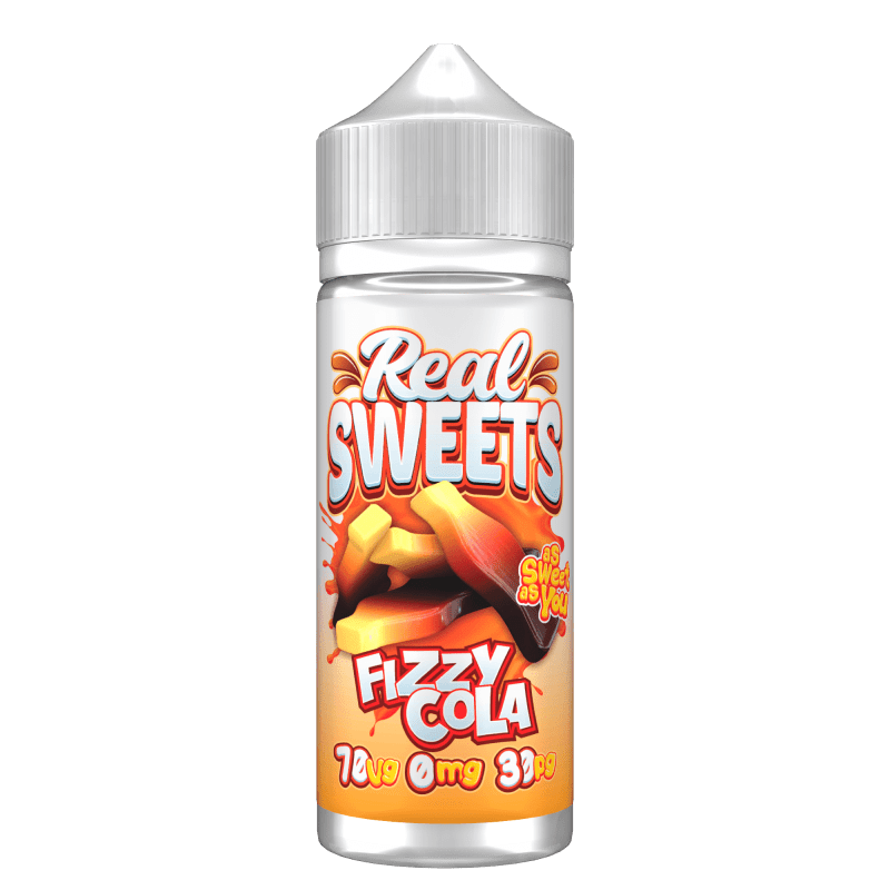 Product Image of Fizzy Cola Shortfill E-liquid by Real Sweets 100ml