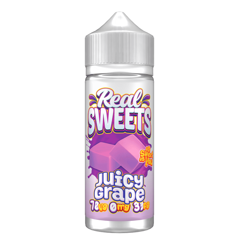 Product Image of Juicy Grape Shortfill E-liquid by Real Sweets 100ml