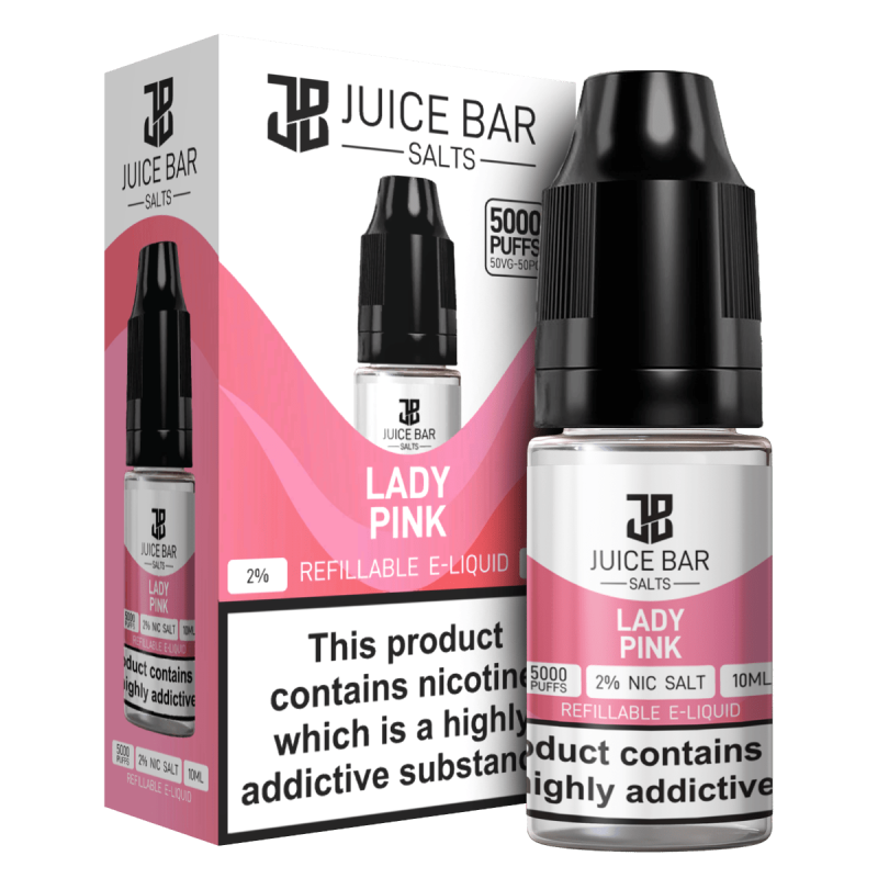 Product Image of Lady Pink Nic Salts E-liquid by Juice Bar 10ml