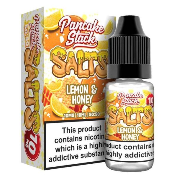 Product Image of Lemon & Honey Salts  E-liquid by Pancake Stack  10ml