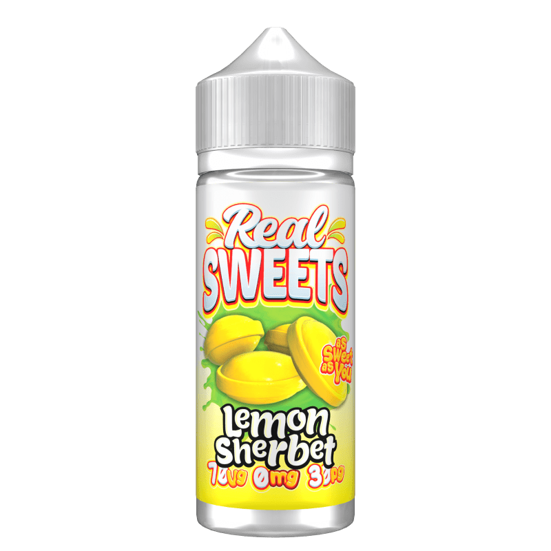 Product Image of Lemon Sherbet Shortfill E-liquid by Real Sweets 100ml