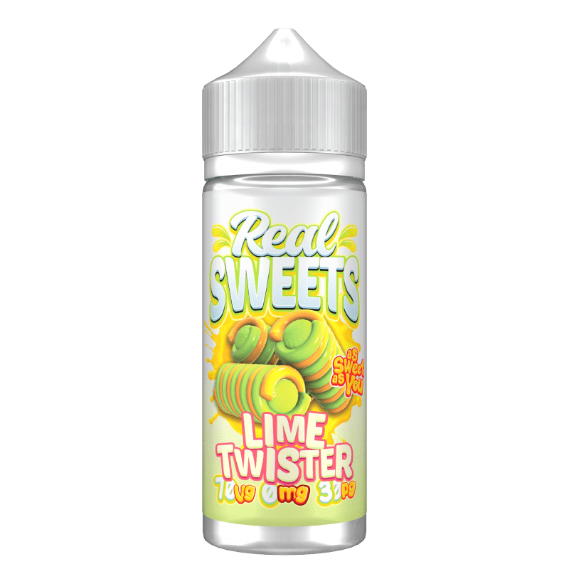 Product Image of Lime Twister Shortfill E-liquid by Real Sweets 100ml