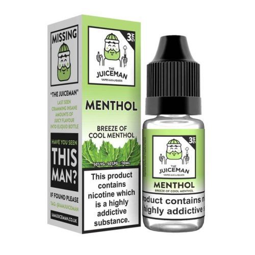 Product Image of Menthol TPD E-liquid by The Juiceman 10ml