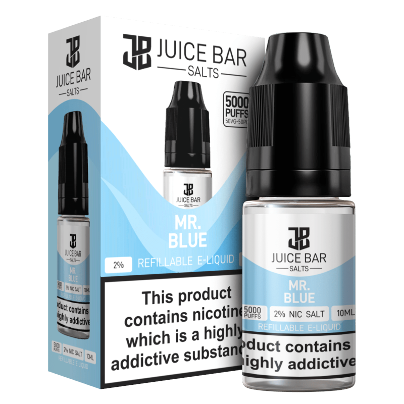 Product Image of Mr Blue Nic Salts E-liquid by Juice Bar 10ml