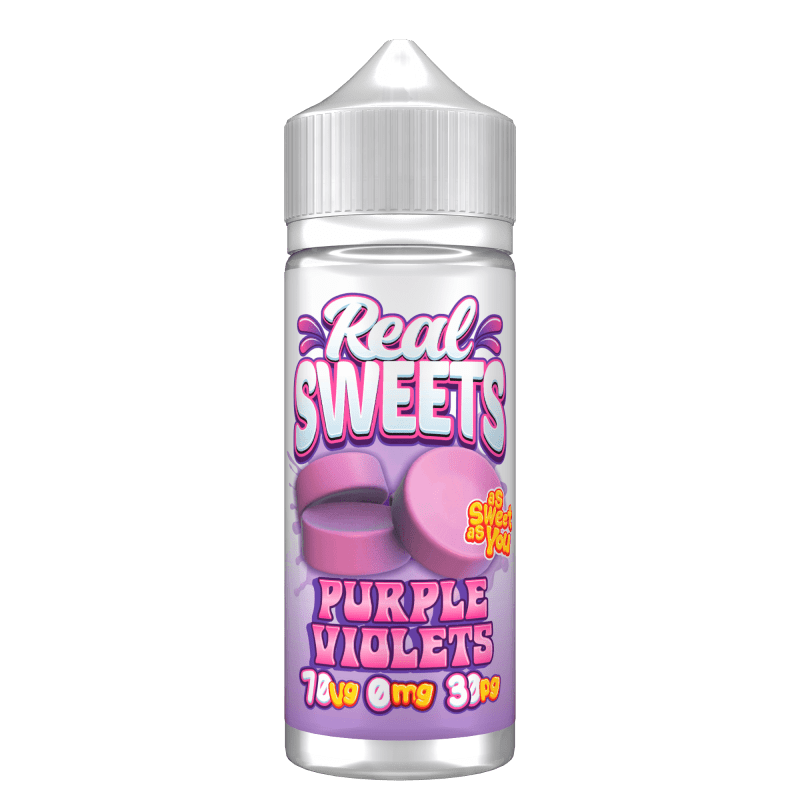 Product Image of Purple Violets Shortfill E-liquid by Real Sweets 100ml