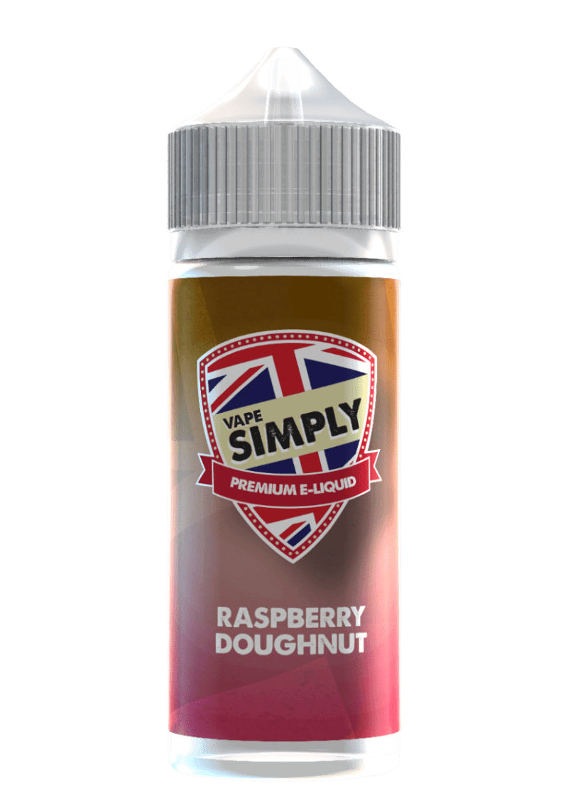 Product Image of Raspberry Doughnut Shortfill E-liquid by Vape Simply 100ml