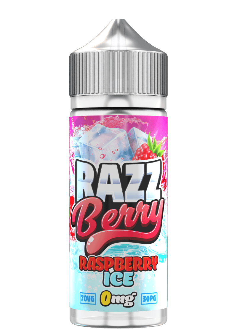 Product Image of Raspberry Ice Shortfill E-liquid by Razz Berry 100ml