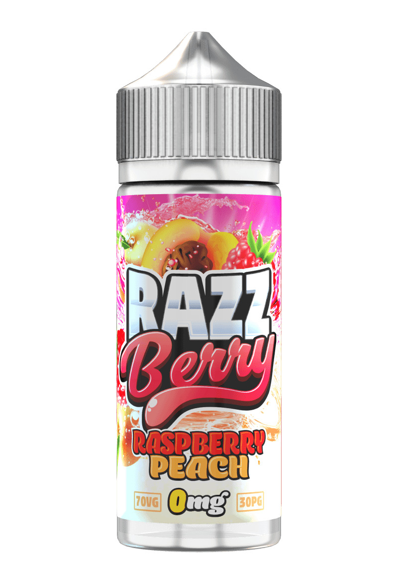 Product Image of Raspberry Peach Shortfill E-liquid by Razz Berry 100ml