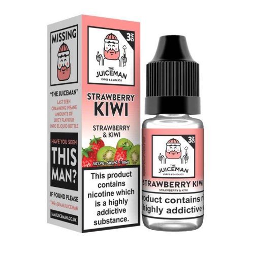 Product Image of Strawberry Kiwi TPD E-liquid by The Juiceman 10ml