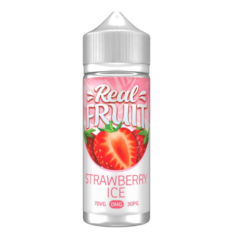 Product Image of Strawberry Ice  Shortfill E-liquid by Real Fruit 100ml