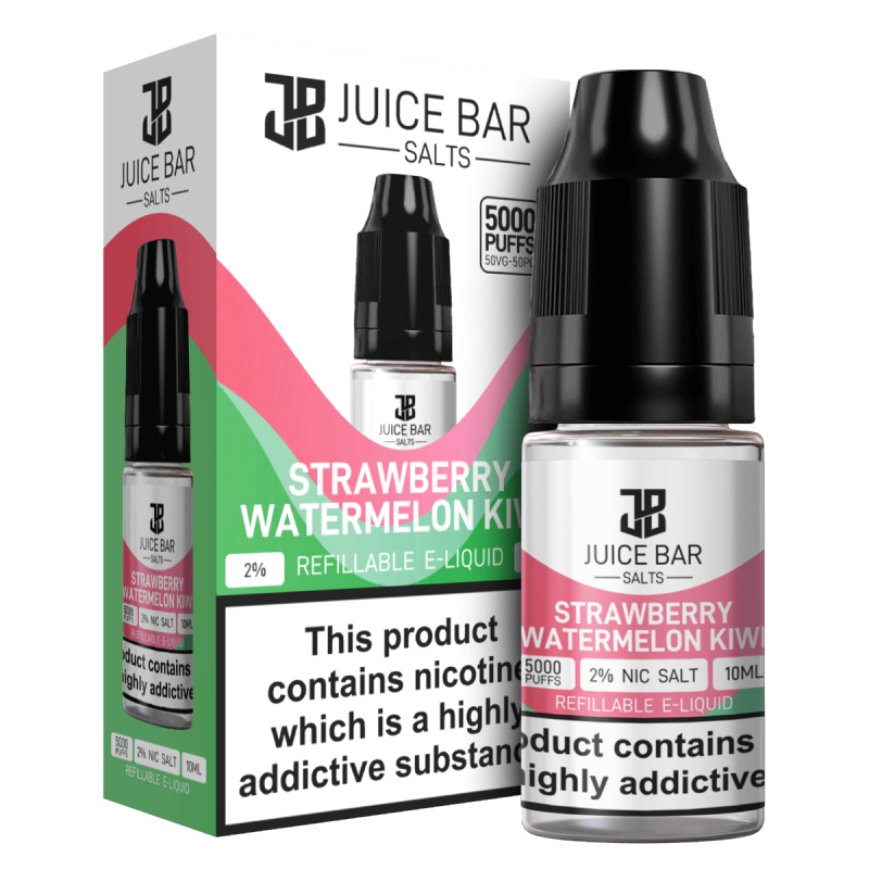 Product Image of Strawberry Watermelon Kiwi Nic Salts E-liquid by 10ml