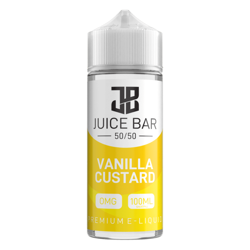 Product Image of Vanilla Custard Shortfill E-liquid by Juice Bar 100ml